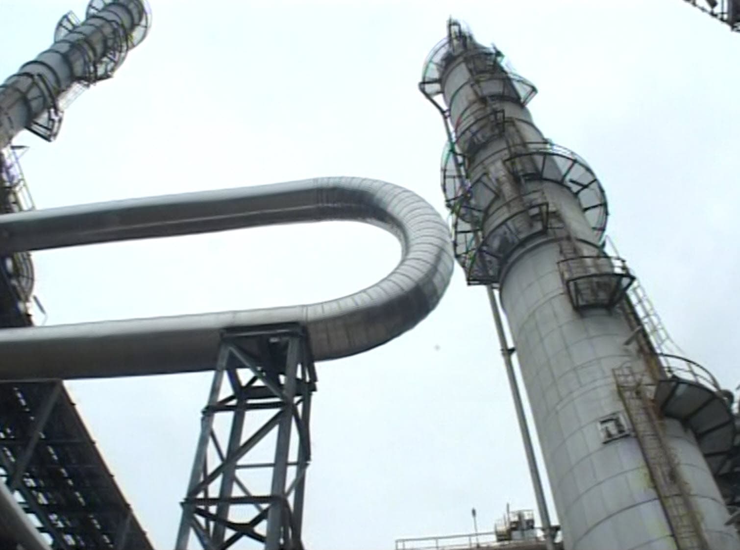 Installed tower