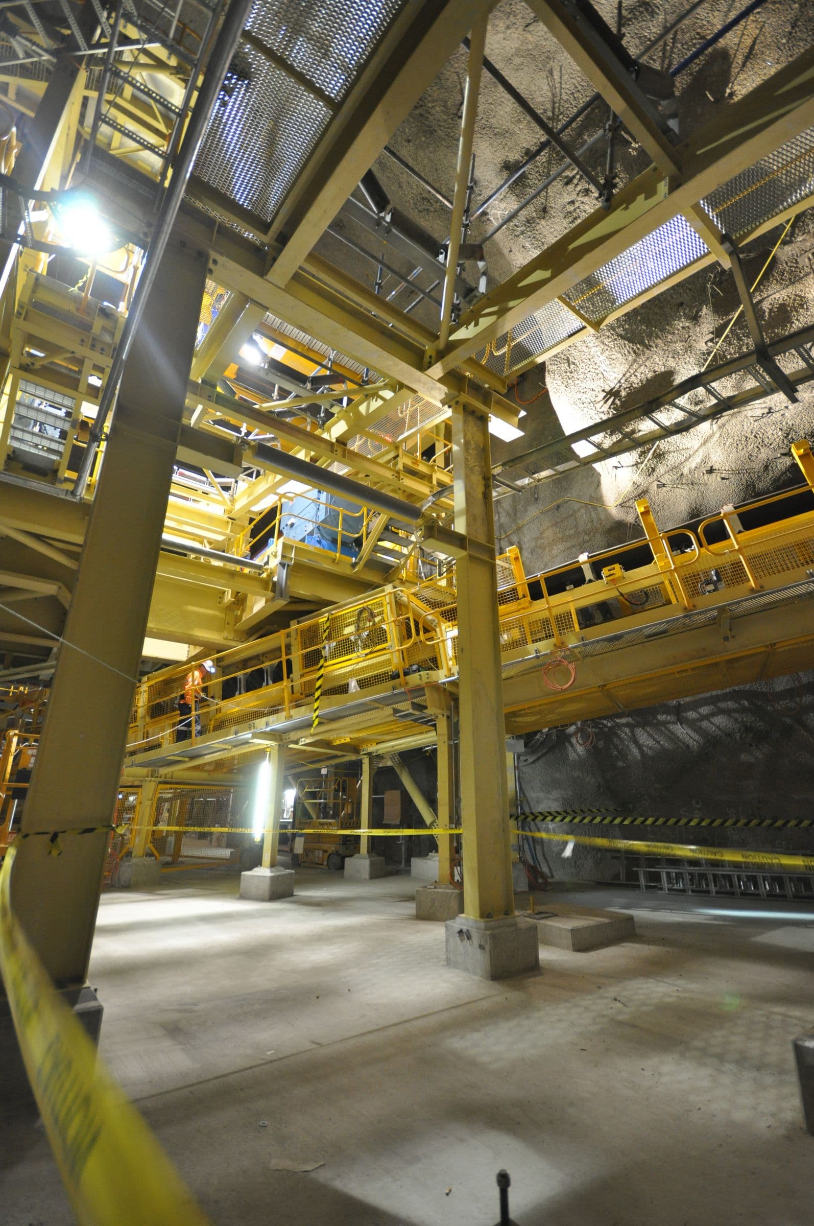 Underground work: 2