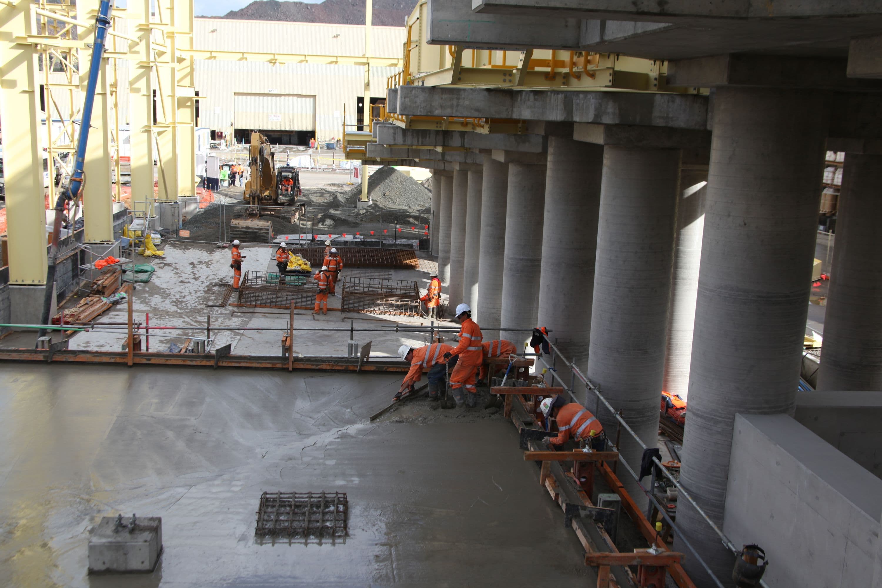 Concrete work