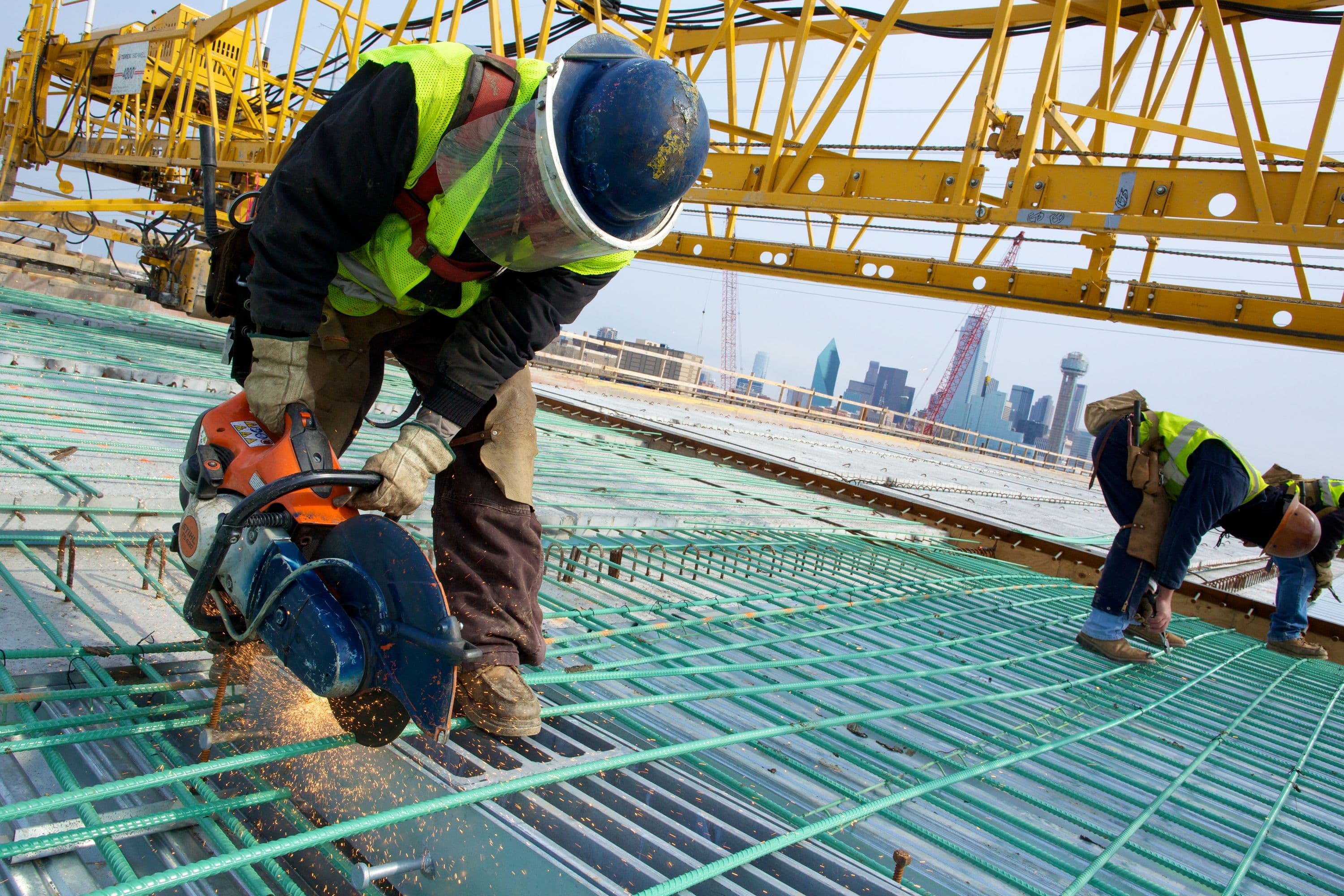 Lane construction
