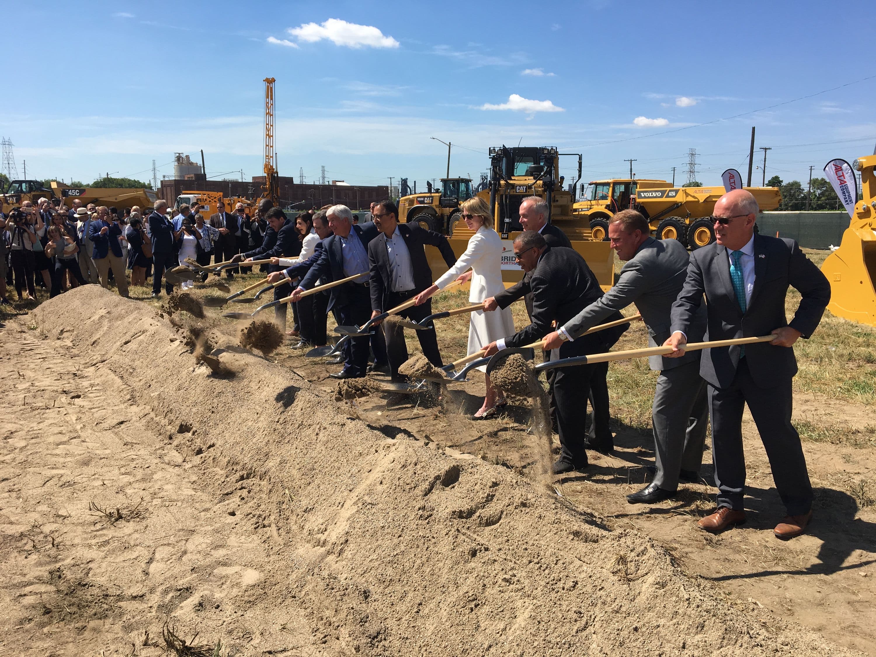 Ground breaking